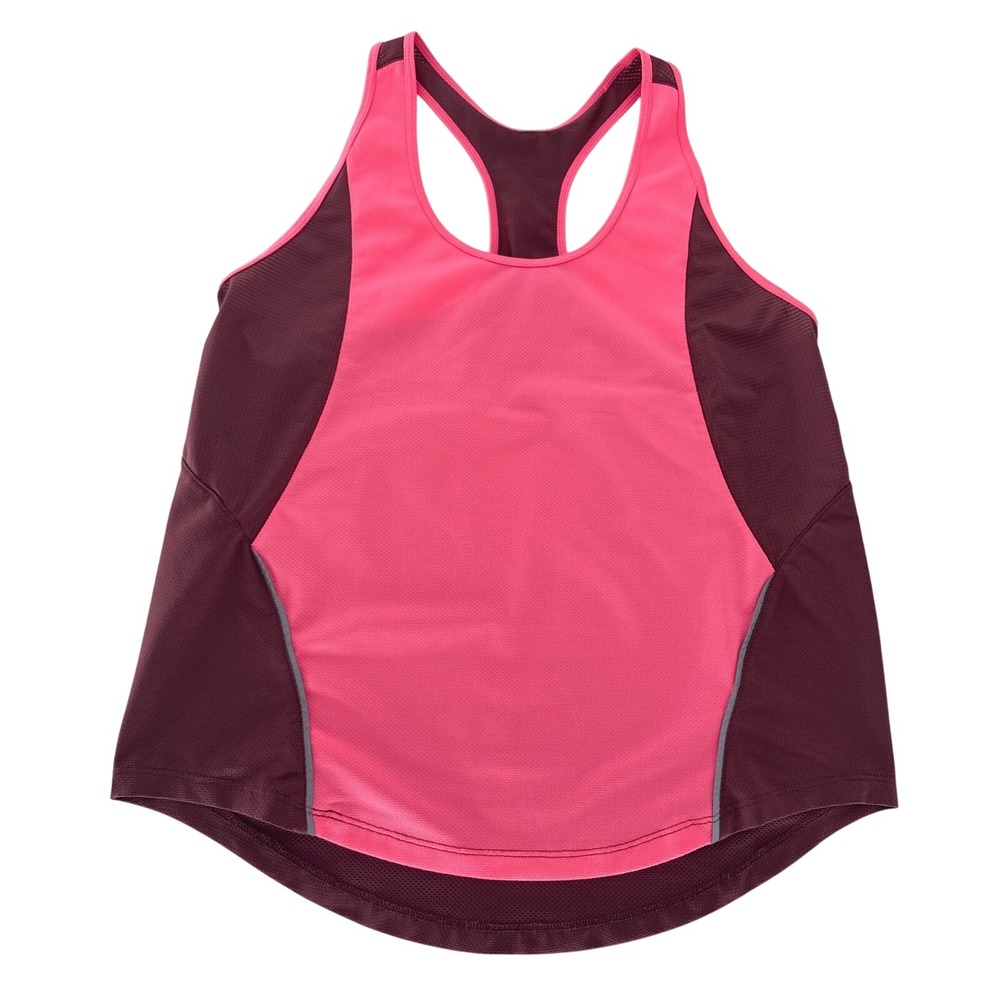 Fabletics (Pink/Burgundy) Racerback Activewear Tank Top Womens Small